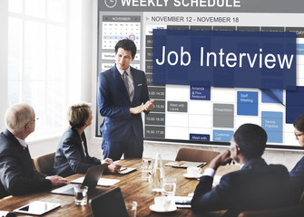 Job Interview Employment Human Resources Concept