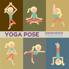 Yoga Pose Infographics