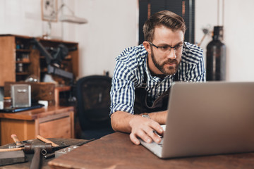 Taking his jewelry shop online