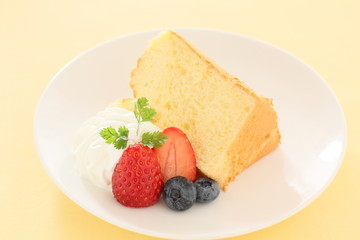 シフォンケーキ