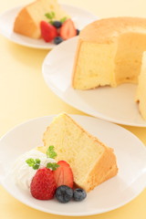 シフォンケーキ