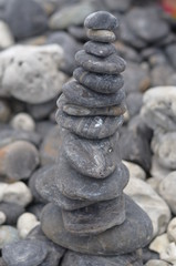 Rock stacked,Hin-Ngam island