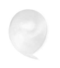 Cosmetic cream isolated on white