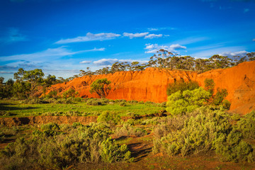 Red Banks Scenic Australian Outback rural Landscape