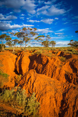 Red Banks Scenic Australian Outback rural Landscape