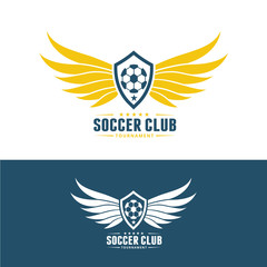 Football college logo,football logo,vector logo template