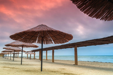 sunrise at the beach