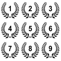 Lauriers 1 à 9