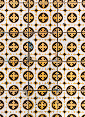 Lisbon, Portugal - January 19, 2016 -  Traditional ornate portug