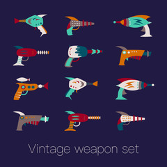 Vintage weapon set - 119415382
