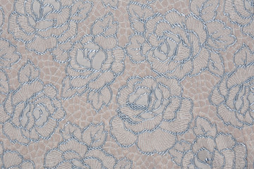 gray fabric with a pattern