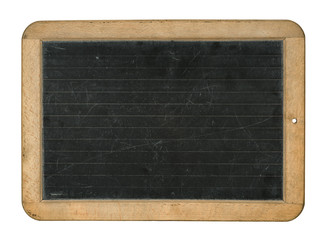 Linierte Schiefertafel