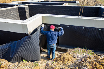 Installation of the foil foundation. Foil foundation can be used on exterior and interior surfaces,...
