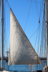 Obraz premium Voile de voilier