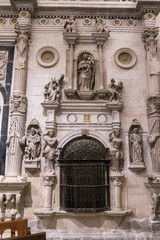  Interior of the cathedral of Cuenca, Chapel Muñoz, Cuenca, Spain