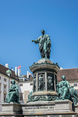 Monument to Emperor Franz I of Austria. Hofburg, Vienna, Austria