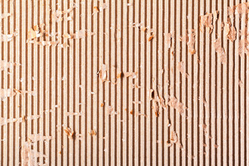 Corrugated cardboard background