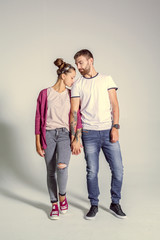 Attractive young couple