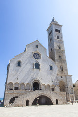 Fototapeta na wymiar Cattedrale sul mare di Trani