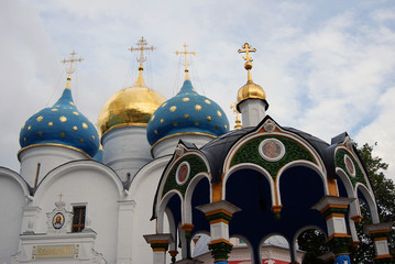 Trinity Sergius Lavra in Russia