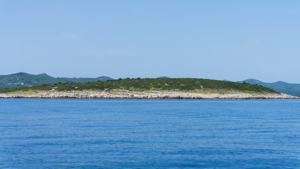 The Adriatic sea view. beautiful image