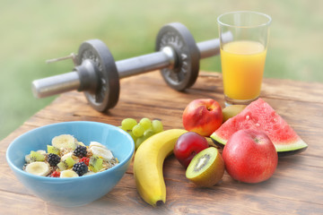 gesundes Frühstück