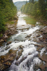 Fototapeta premium mountain rock river 
