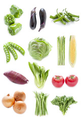 野菜　コラージュ