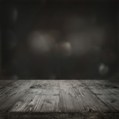 Rustic wooden table background