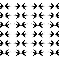 image of hand-drawn swallows