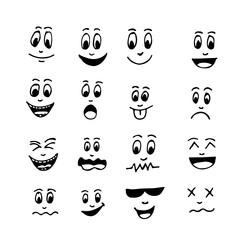 Emoticon Emoji icon Illustration design