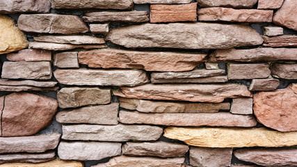 stone wall for a background.