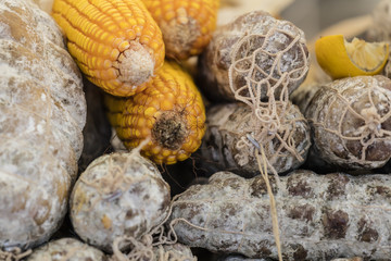salami and  cob