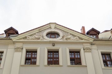 Fototapeta na wymiar Altstadtfassaden in Görlitz
