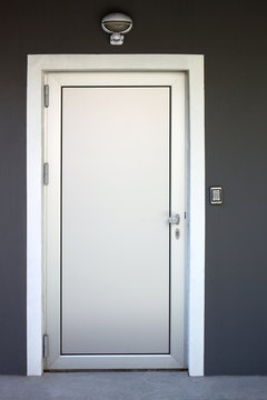 Gray Front Door