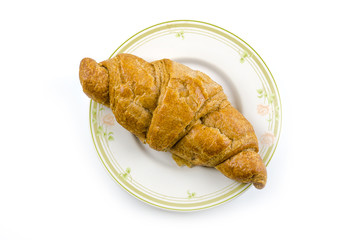 croissantม isolate photo on white background