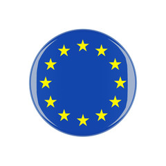 europe 3d button