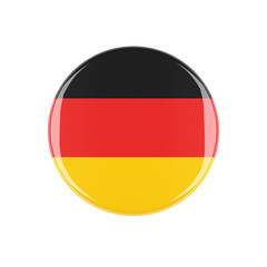 germany 3d button