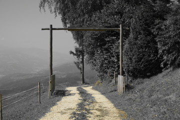 Vintage Farm Entrance The Austrian