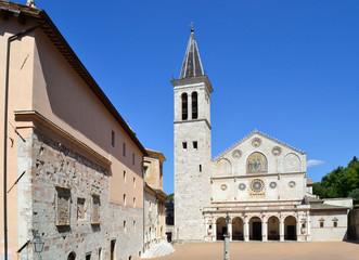 Fototapeta na wymiar Spoleto - Duomo