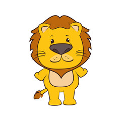 lion animal cartoon