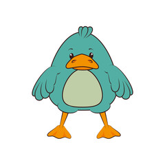 duck animal cartoon