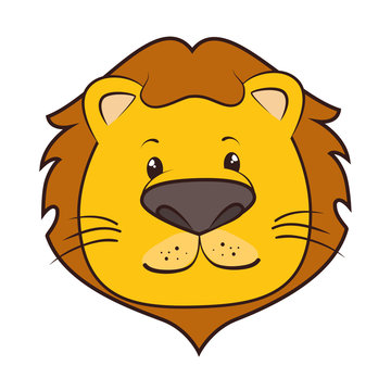 lion animal cartoon