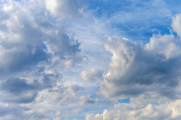 Naklejka na ściany i meble background sky dramatic clouds