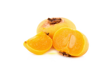 Gold Apple, Diospyros decandra Lour. Thai fruit and Thai herb.on