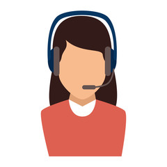 support operator woman