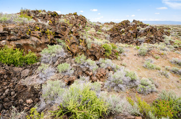 Fototapeta na wymiar Lava Beds National Monument