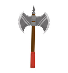 battle axe medieval weapon