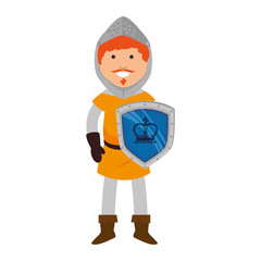 man medieval warrior cartoon