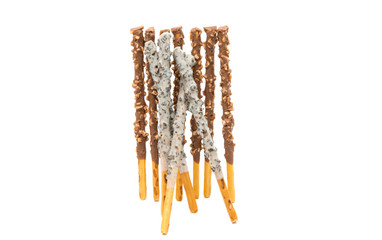 chocolate dipped biscuit sticks